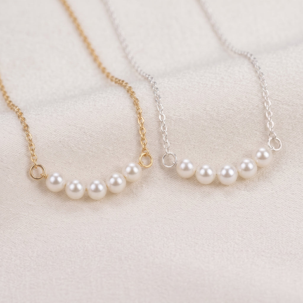 Artificial Pearl Pendant Necklace