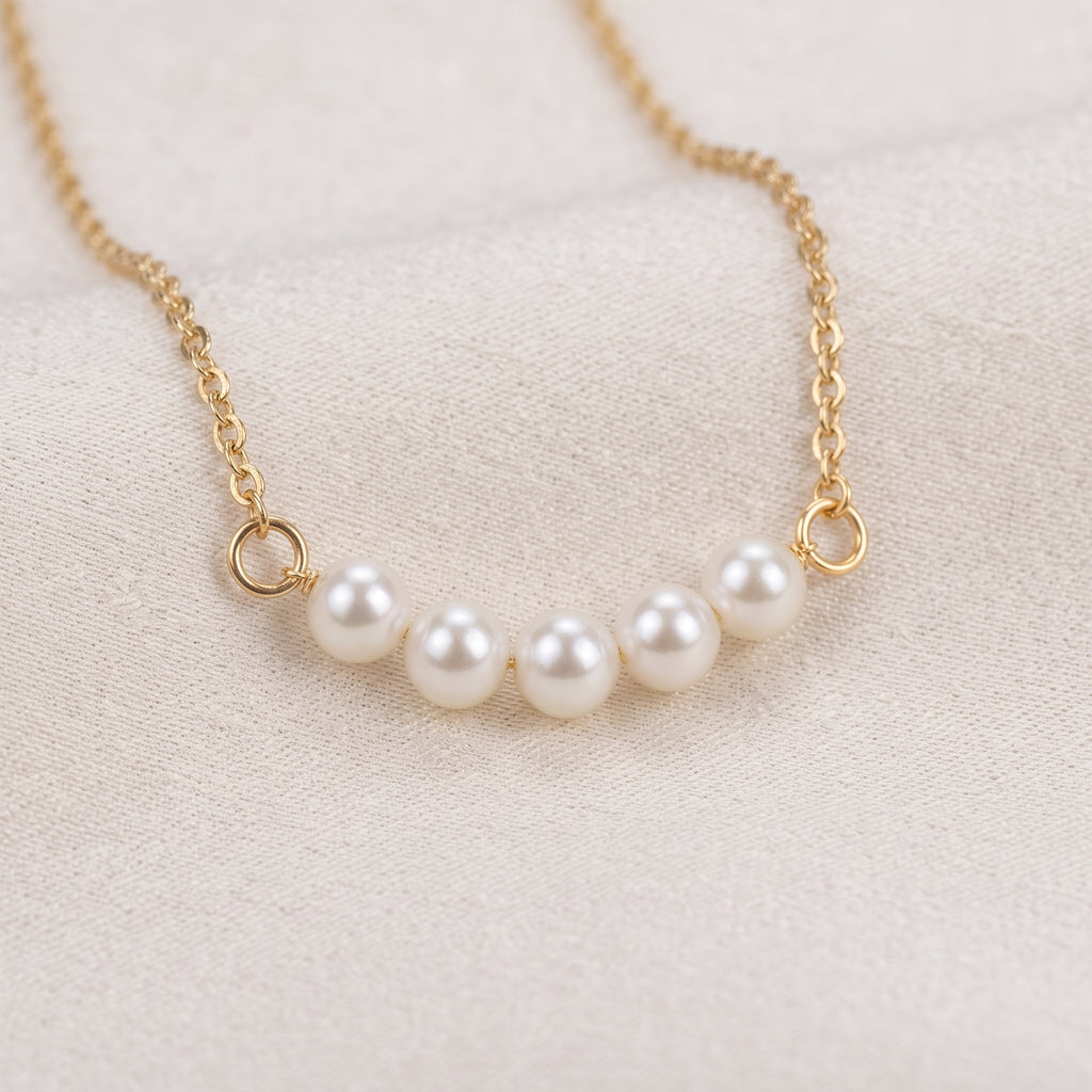 Artificial Pearl Pendant Necklace